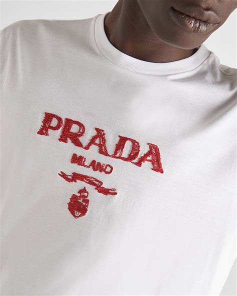 white and red prada shirt|Prada men's dress shirt white.